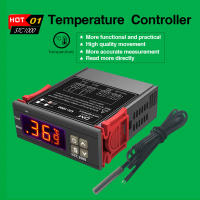 Controlador De Temperatura Digital LED STC1000 Con Sensor NTC Regulador Térmico De Relé Para Calentador Congelador Nevera Envasado Individualmente - details 0