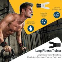 Dispositivo De Ejercicio De Respiración Con Resistencia Ajustable De Silicona Para Fitness Y Deporte Correo Entrenamiento Cardio - details 7