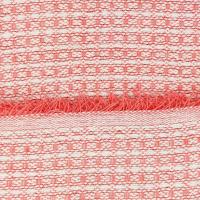 Colcha multiuso 85% algodón reciclado 15% poliéster diseño cuadritos rosa. - details 2