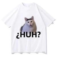 Camiseta De Gato Divertido Para Hombres Y Mujeres Ropa Clásica Vintage Harajuku Aesthetic Algodón Transpirable Estilo O-Neck - details 2