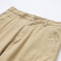 Shorts De Verano Para Hombres Con Múltiples Bolsillos Pantalones Casuales De Algodón Resistente a La Wear Oversized Longitud De Rodilla Workwear - details 11