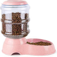Dispensador automático de agua, alimentador de gran capacidad para mascotas, cuenco de comida para perros pequeños, cuenco para gatos, bebedero de alimentación para mascotas - details 1