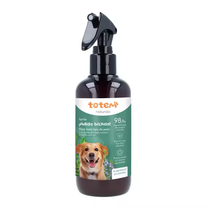 Spray natural repelente para perros Totem Naturals 250 ml - 1