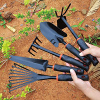 Shovel/Hoe/Rake De Hierro Multifuncional Para Jardinería Herramienta De Plantación Doble Cara Para Rascar Plantar Y Transplantar - details 0