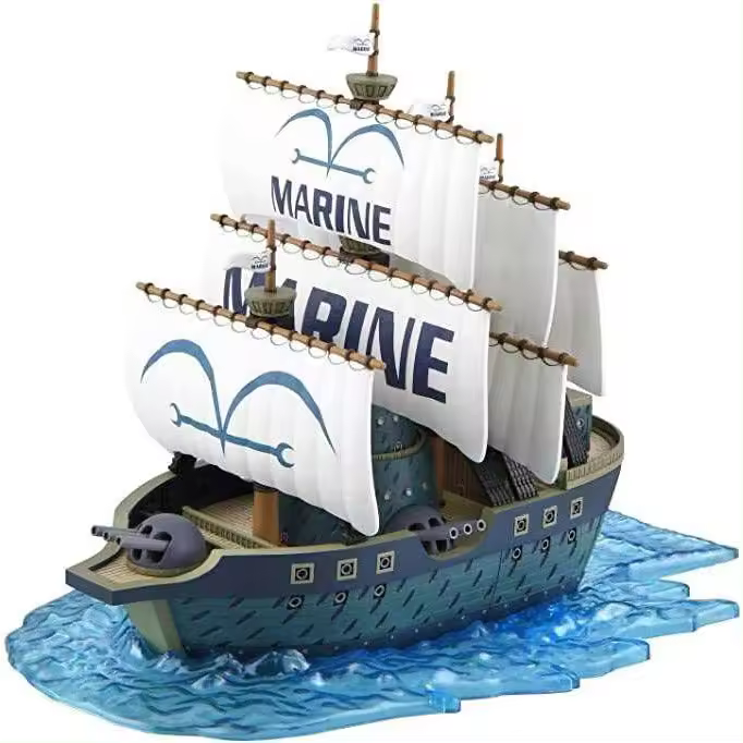 Figura Model Kit Marine Ship One Piece 15cmFigura  Coleccionable - Idea de Regalo- Mercancia Oficial - Juguetes para Niños y Adultos - Movies Fans - Muñeco para Coleccionistas y Exposición - 1