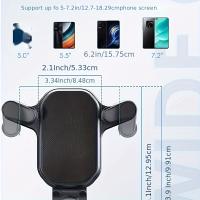 Soporte Móvil Para Coche, Soporte Para Teléfono Móvil Para Automóvil Con Gancho De Salida De Aire - details 5