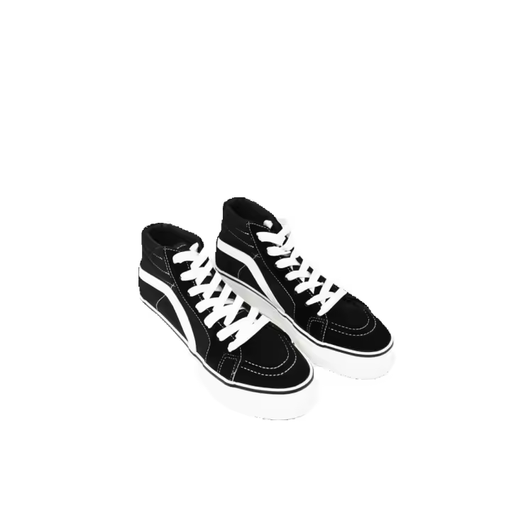 ZAPATILLAS BOTAS  PARA MUJER COLOR NEGRO . - 1
