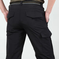 Pantalones Tácticos Verano Para Hombre Secado Rápido Ligeros Impermeables Pantalones Casuales Transpirables Para Ejercicio Al Aire Libre - details 10
