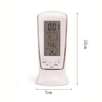 Reloj De Mesa Creativo Con Termómetro Y Higrómetro Para Decoración Del Hogar Para Sala De Estar Y Dormitorio - details 4