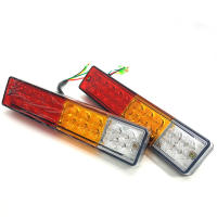 Luz De Caucho 12V Para Coche Par De Luces Traseras LED Indicador De Freno Y Señal De Giro Para Camión Y Remolque Material ABS - details 9