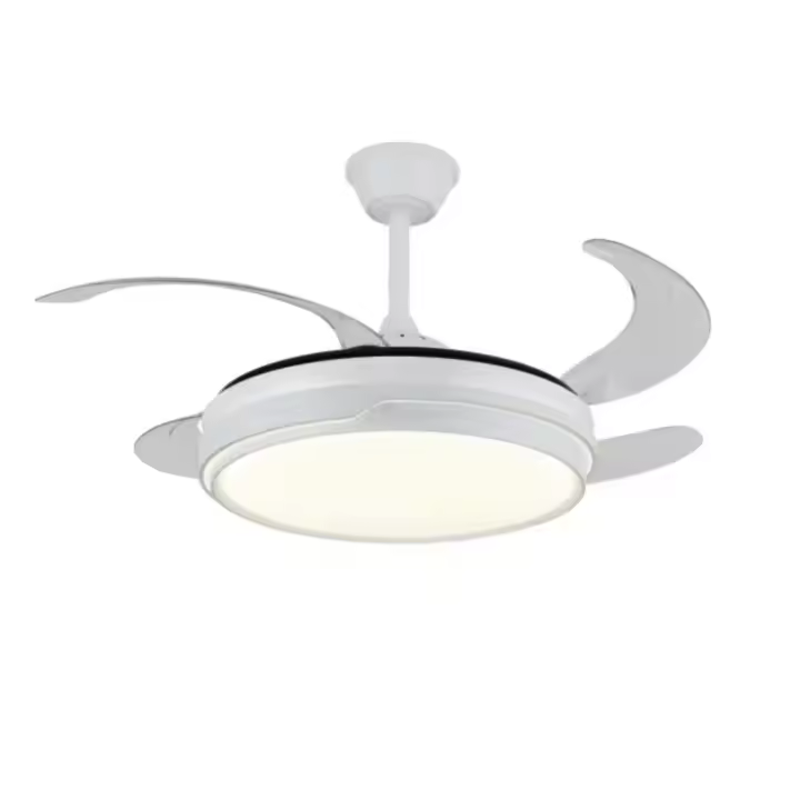 Ventilador de Techo con Luz LED 70W y Control Remoto 107cm 6 Velocidades Temporizador Iluminación Regulable 3000K-4200K-6500K Función Reversible Silencioso y Eficiente - 1