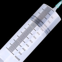 Siringa Desechable De Plástico Transparente De 500ml Con Tubo De Inyección Y Agujero Para Medición De Liquidos - details 8
