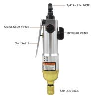 KP-8041 Destornillador De Aire Pneumático Industrial 1/4'' Reversible 10000rpm Herramienta De Mano Recta Para Trabajos De Oficina Y Almacenamiento - details 3