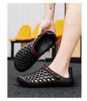 Zapatillas De Verano Para Hombre Clogs EVA Sandalias Planas Transpirables Con Agujeros Para Playa Hogar Descanso Slides - details 17