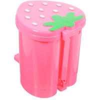 Basura Pequeña En Forma De Fresa Para Escritorio Oficina Dormitorio Contenedor De Basura Decorativo - details 3