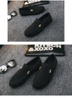 Zapatos Casuales Para Hombre Lona Slip on Loafers Moda Lujo Zapatos De Vestir Formales Para Boda Y Fiesta Talla Grande - details 16