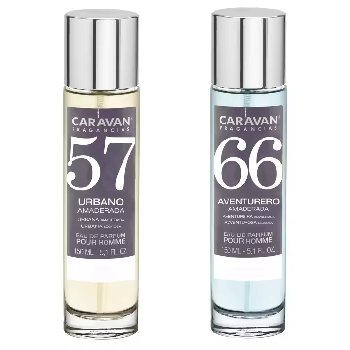 Set de 2 perfumes caravan hombre nº66 y nº 57 - 1