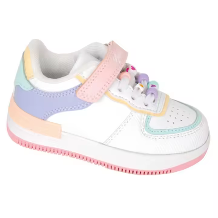 Deportiva velcro Bubble para niña c1131 color multi - 1
