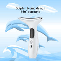Dispositivo De Belleza Para El Cuello Y La Cara Con Masaje De Compresión Caliente Y Levantamiento Rejuvenecimiento De La Piel Recargable Por USB - details 4