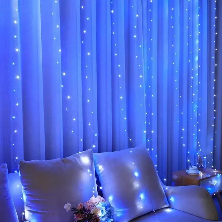 Luces De Encaje LED Para Ventanas Y Habitaciones Con Enchufe USB Decoración Festiva Para Bodas Navidades Y Año Nuevo - 1