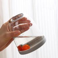 Drenaje de agua taza de almacenamiento de frutas práctico drenaje de verduras coladores contenedor práctico taza de fruta para oficina - details 4