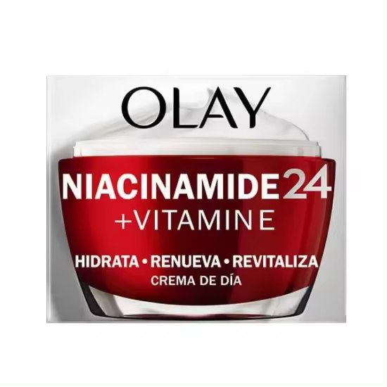OLAY Niacinamida 24 + Vitamina E crema hidratante de día revitalizadora tarro 50 ml - 1