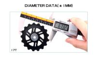 Pulley De Bicicleta Trasero Para Derailleur 11T 12T 13T 14T 16T 17T Guía Rueda De Jockey Para Shimano SRAM Velo De Carretera 7-12 Velocidades - details 13