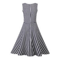 Vestido Largo Impresión Verano Para Mujer Sin Mangas Bohemio Casual Cuello Redondo Talla Grande Vestido Vintage De Playa - details 1