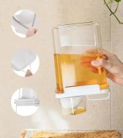Contenedor De Detergente De 2300ML Con Tapa Airtight Y Transparente Para Almacenamiento De Polvo De Detergente Y Bleaches Reutilizable Organizador De Cocina - details 2