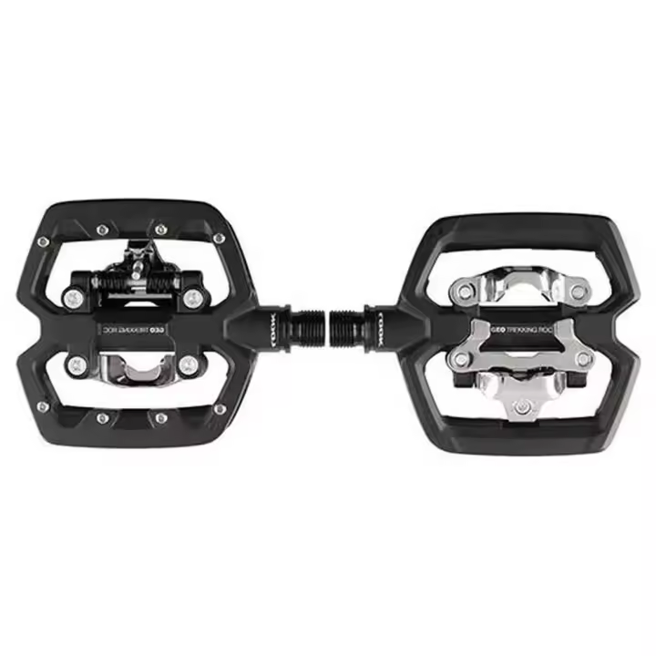 Look Pedales Geo Trekking Roc Negro,Plateado - 1