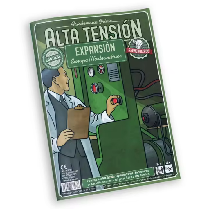 Asmodee - Alta tensión Expansión Europa y Norteamérica - 1
