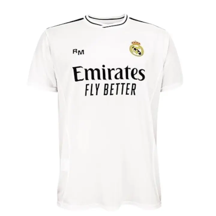 Camiseta de la Primera Equipación del Real Madrid - Temporada 2024-2025 - Réplica Oficial Autorizada con Licencia - Adulto - 1