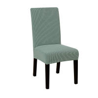 Funda De Silla De Comedor Elástica En Jacquard Protector De Silla De Cocina Lavable Y Desmontable Estilo Moderno Para Banquete Y Hotel - details 15
