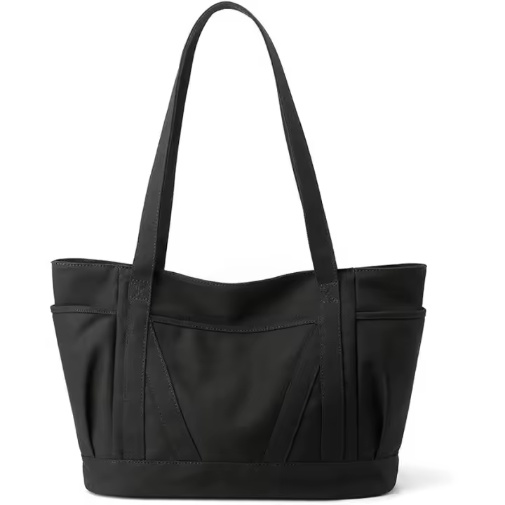 Bolso de Lona para Mujer, casual, with ASA superior, Gran capacidad, Con Cremallera, para el trabajo, Viajes - 1