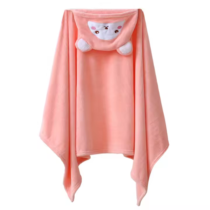 Toalla de baño para niños de gran tamaño de 70*140 cm, Ducha para niños - 1