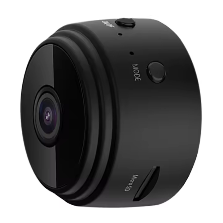 Cámara De Seguridad HD 1080p Con Grabación De Voz Y Visión Nocturna Cámara Inteligente Para El Hogar Recargable Por USB Con Visión Remota Y Magnetismo Fuerte - 1