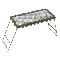 Mesa Plegable Multifuncional Para Exteriores Mesa De Red Plegable Para Camping Y Picnic BBQ Con Soporte De Almacenamiento De Hierro Color Negro Kaki Verde - details 14