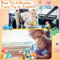 Juguete De Simulación Para Bebés Volante De Coche Montessori Tablero Ocupado Para Silla De Paseo Juguetes Educativos Tempranos Regalo De Viaje Para Niño Y Niña - details 12