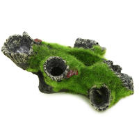 Cueva De Resina Para Acuario Decoración De Hogar Para Camarones Y Peces Simulación De Árbol Casa De Escondite Para Aquario Arte Y Manualidades - details 1