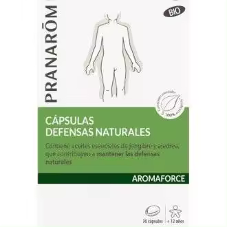 Pranarôm Aromaforce Cápsulas Defensas Naturales Bio 30Uds - 1