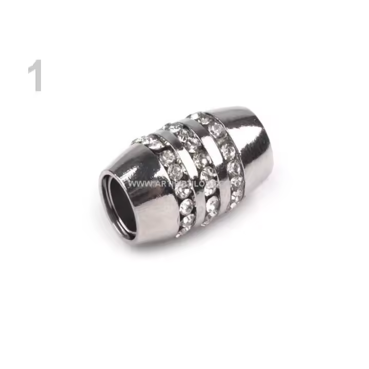 Cierre Magnético para Joyería con Brillantes | Filigranas, Broches y Abalorios - 1
