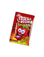SOBRES CARAMELO CON CHASQUIDO TRUENO BOOM FRESA SIN GLUTEN CAJA 50 UNDS - INTERDULCES - details 0
