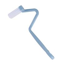 Cepillo De Inodoro Con Mango Extendido Para Eliminar Esquinas Muertas Cepillo De Limpieza Con Forma V De Plástico Cepillo Lateral Curvado - details 5