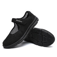 Zapatillas De Mujer Blancas Transpirables ZapaWomen Moda Casual Zapatos De Trabajo Planos Con Mesh Superior LIZUXIE - details 11