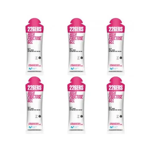 X6 HIGH FRUCTOSE GEL (6X80G) FRESA - 226ERS - 1