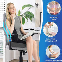 Cojín De Memoria De Espuma Para Viaje Soporte Coccyx U-Shaped Almohada Para Silla Cojín De Masaje Ortopédico Para Coche Y Oficina - details 7
