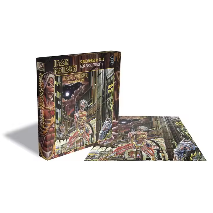 Iron maiden puzzle somewhere in time - 1