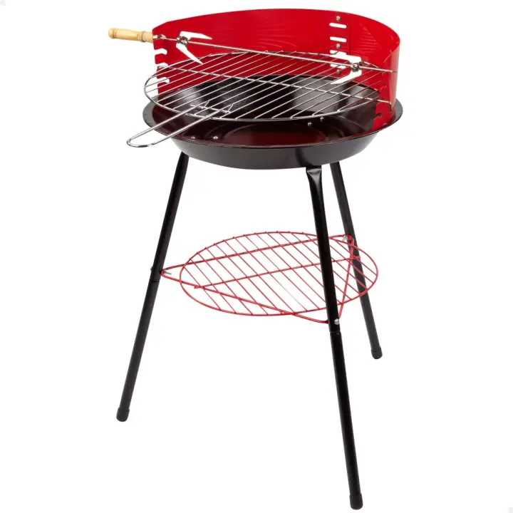 Barbacoa De Carbón 36 Cm Aktive Sport Camping para comidas al aire libre parrillas verano - 1
