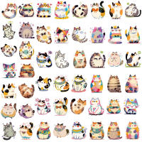 50PCS Pegatinas Creativas Y Lindas De Gato Versátiles Para Decorar Equipaje Teléfono Móvil Y Estuche Personalizado Impermeables - details 4