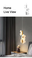 Lámpara Colgante LED Lustre Nordic Para Techo Dormitorio Niños Decoración De Habitación Cepillo De Metal Incluye Bombillas - details 21